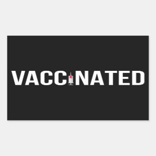 Vaccinated - Pro-Vaccine 2020 2021 VI Sticker