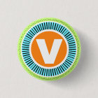 Vaccinated Vaccination Vaxxed Button