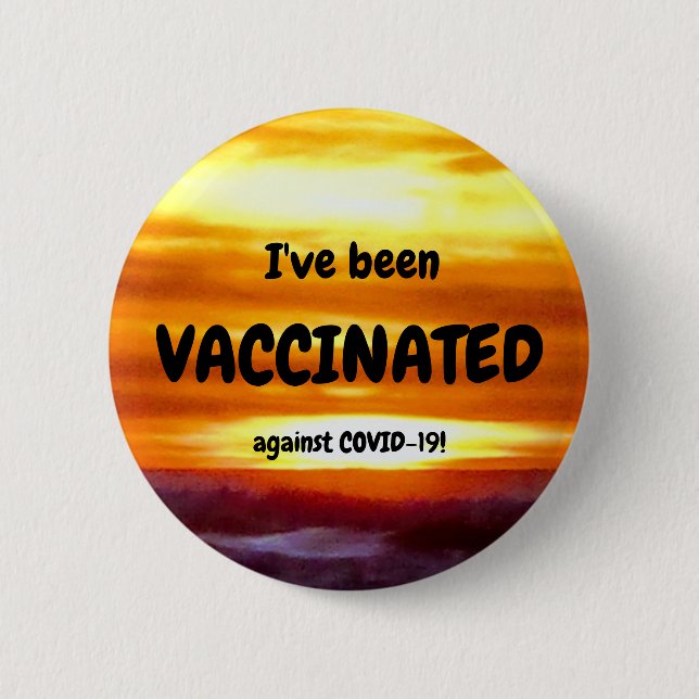 Vaccination 2 Inch Round Button (Front)
