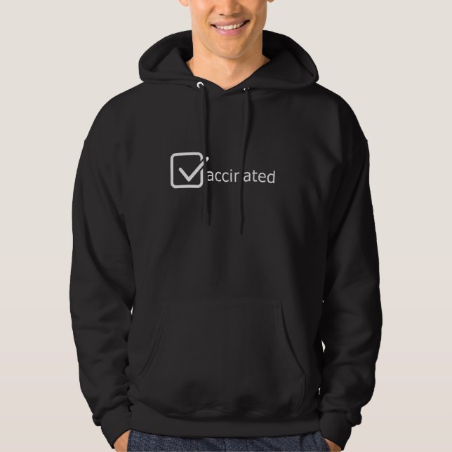 Vaccination Awareness Distancing Immunisation Supp Hoodie (Front)