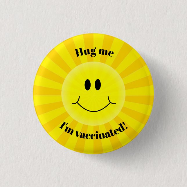 Vaccination Design Button (Front)