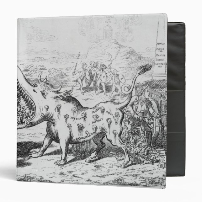 Vaccination, published by J.L.Stuart, 1802 Binder (Front/Inside)