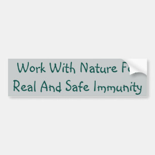 Vaccine Bumper Sticker