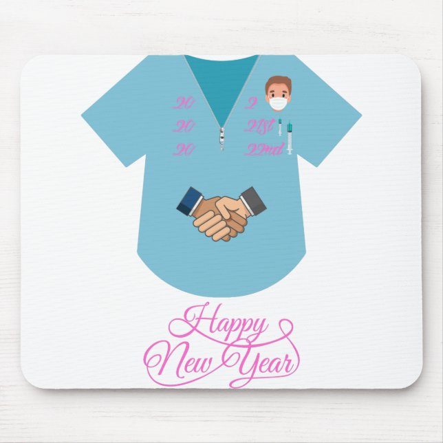 Vaccine design mouse pad (Front)