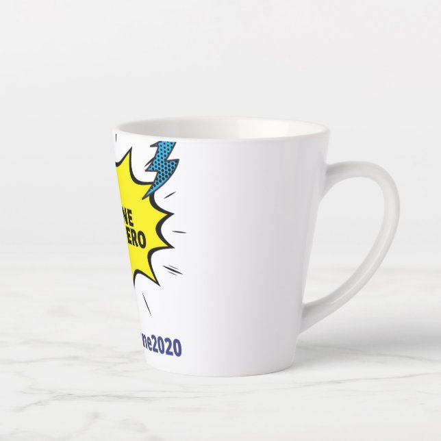 Vaccine Superhero Mug (Right)