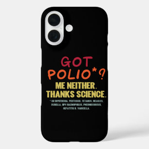 Vaccines Work Thanks Science Epidemiology Student iPhone 16 Case