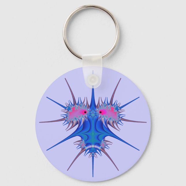 Vaccinia Bug Keychain (Front)