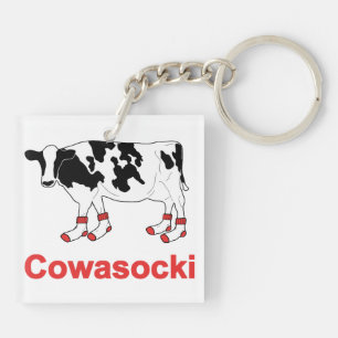 Vache à lait dans les chaussettes - vache à