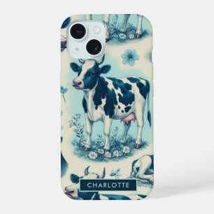 Vache de ferme vintage sans joint