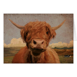 Vache des montagnes écossaise