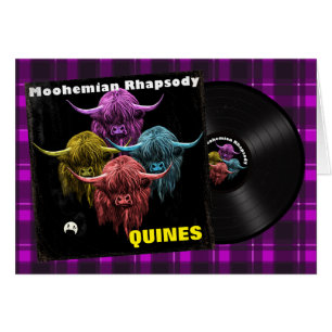 Vache des montagnes écossaise. Rhapsodie de