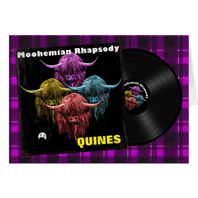 Vache des montagnes écossaise. Rhapsodie de (Devant horizontal)