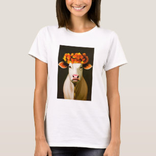 Vache fleurie T-Shirt