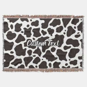 Vache Motif lanceur couverture