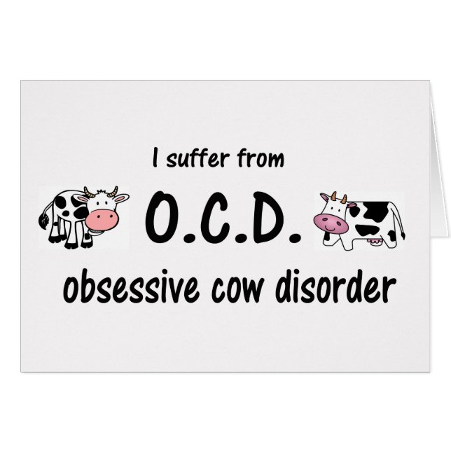 Vache OCD (Devant horizontal)