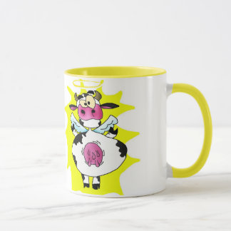 VACHE SAINTE ! Tasse de halo