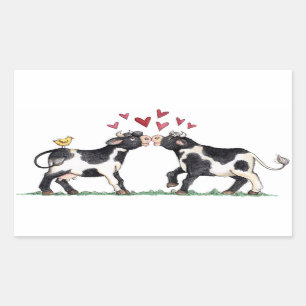 Vaches à baiser - Stickers