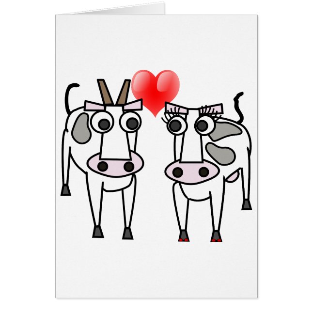 Vaches dans l'amour (Devant)