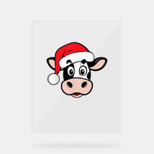 Vaches de Noël Père Noël mignonne Noël Heifer Fill