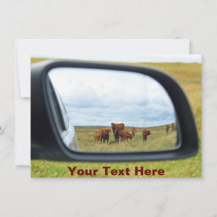 Vaches personnalisables dans la carte miroir