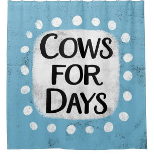 Vaches Pour Jours Douche Rideau