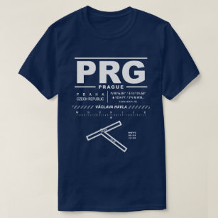 Václav Havel Airport Prague PRG T-Shirt