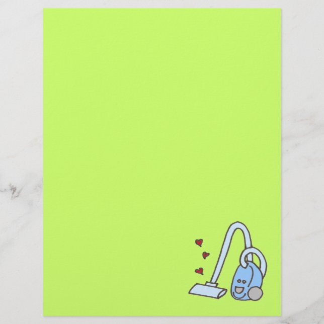 Vacuum Cleaner with Hearts (Front)