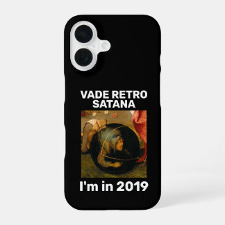 Vade Retro Satana 2019 iPhone 16 Case - Bosch Art 