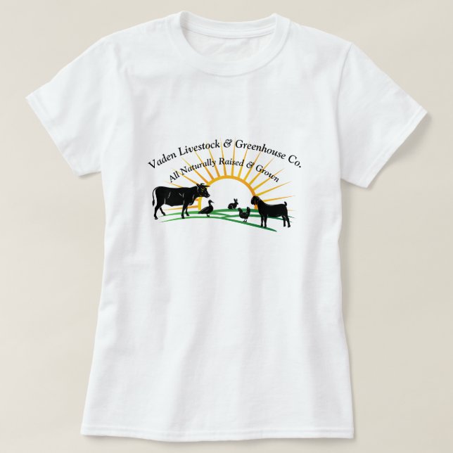 Vaden Livestock T-Shirt (Design Front)