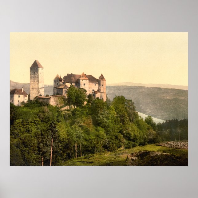 Vaduz Castle, Liechtenstein Poster (Front)