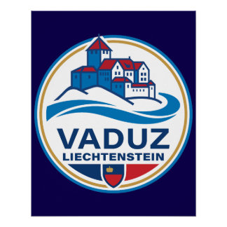 Vaduz Liechtenstein Europe Poster