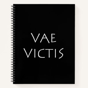 Vae victis notebook