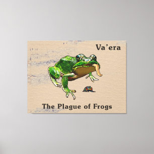Va'era - Frogs Canvas Print