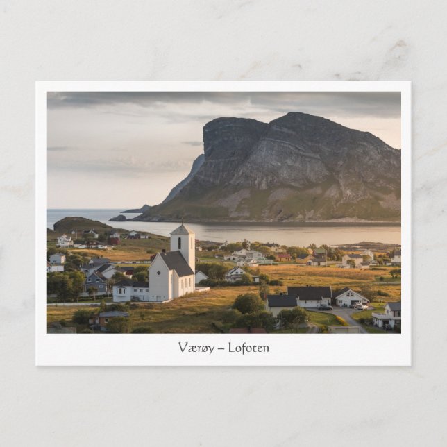 Værøy Lofoten Norway Postcard (Front)