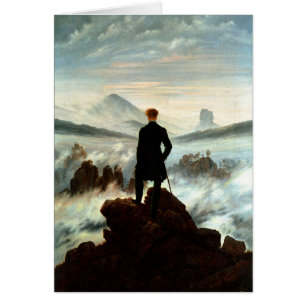 Vagabond au-dessus de la mer du brouillard, Caspar