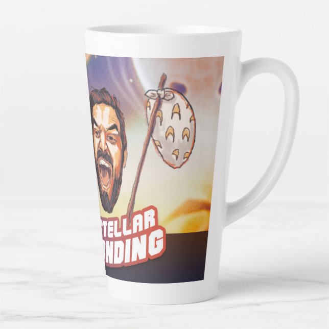 Vagabonding Latte Mug (Right)