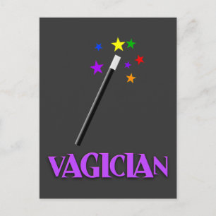 Vagician Postcard