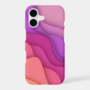 Vague Abstrait Rose et Violet