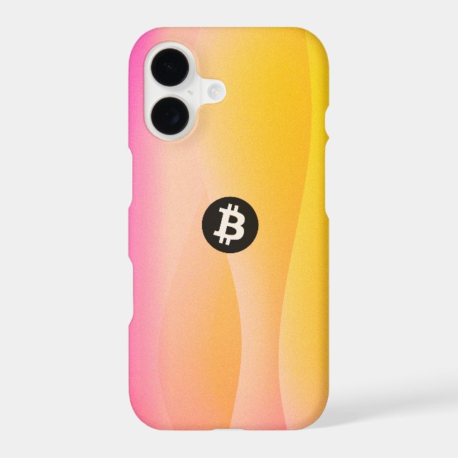 Vague Bitcoin (Jaune Violet) (Verso)