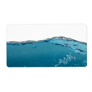 Vague bleue claire