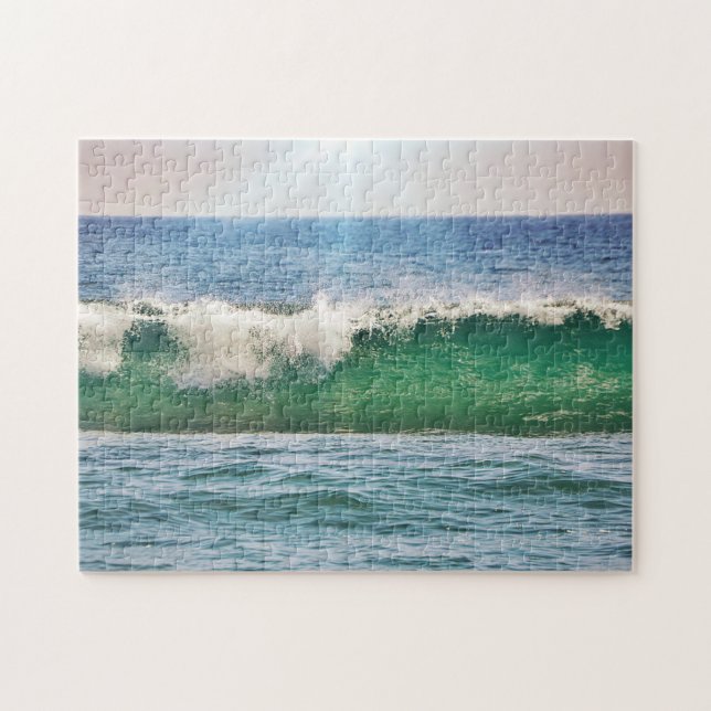 Vague de plage tropicale Ocean dans Puzzle de sole (Horizontal)