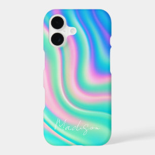 Vague iridescente vibrante