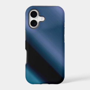 Vague l Blue-Black Abstract