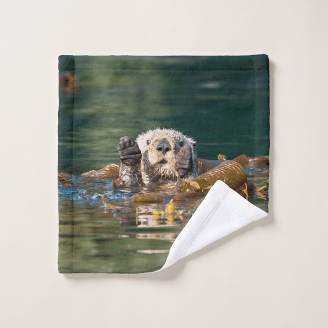 Vague Louter de mer (Gant de toilette)