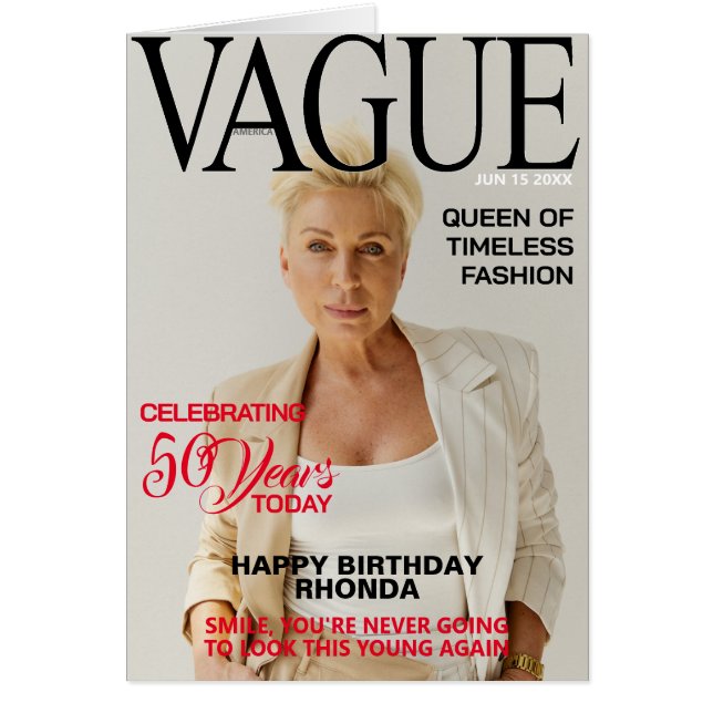 Vague Mag Parody Birthday-Upload Photo-Message-Age (Front)