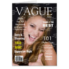 Vague Mode Couverture Magazine Personnalisée