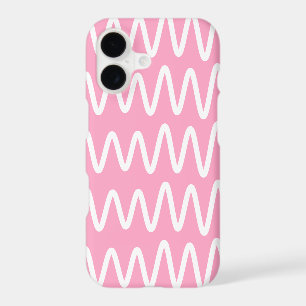 Vague n° 6 - Coque de téléphone (Rose flamant)