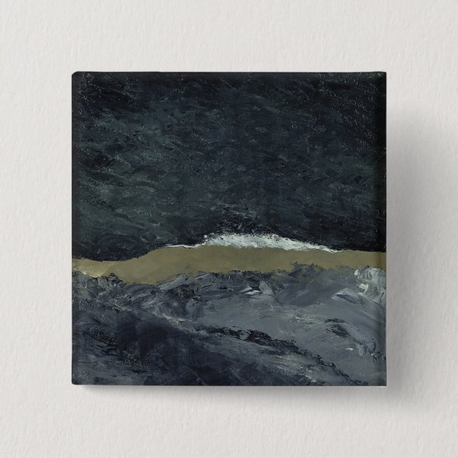 Vague VII, 1900-01 2 Inch Square Button (Front)