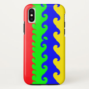 Vagues colorées iPhone / coque ipad