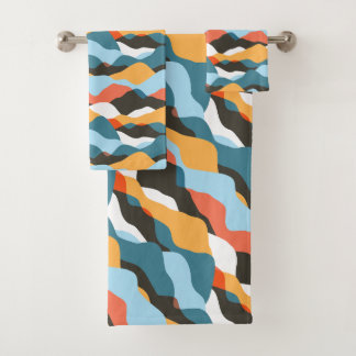 Vagues de chaîne de montagnes